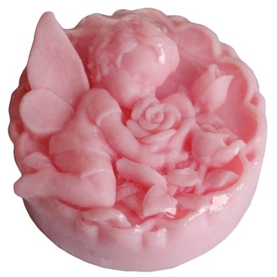 Розовая Цветочная фея - мыло ручной работы арт. milotto003111