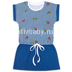 Платье для девочке на завязке Подсолнухи