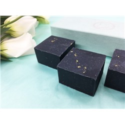 Подарочный набор органического мыла с бамбуковым углем, маслами и золотом Kyoto Chidoriya Bamboo Charcoal Soap Gift Set