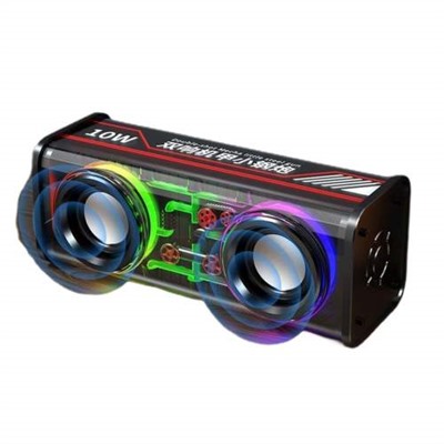 Беспроводная светомузыкальная колонка V8 RGB BT5.3 dual 10W speaker оптом