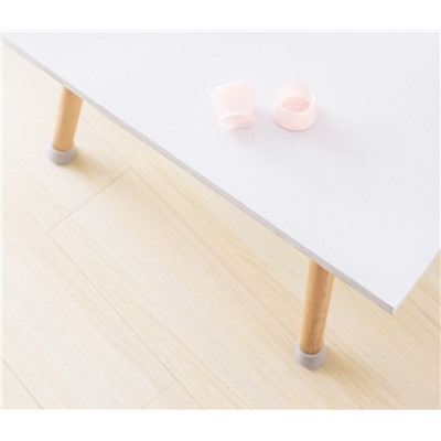 Силиконовый чехол для ножек мебели белые, диаметр 3,5 см высота 4 см белый   (2658)
