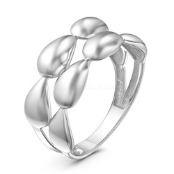 Кольцо из серебра родированное К-3975-Р