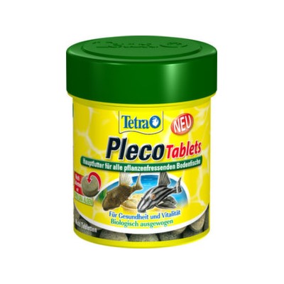 Tetra Plecco Tablets 58 табл. (Корм для сомиков со спирулиной)