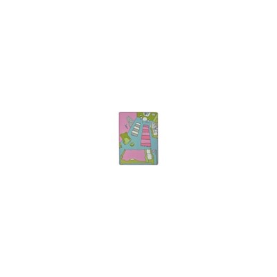 RUMMET РУММЕТ, Ковер, короткий ворс, разноцветный, 100x133 см