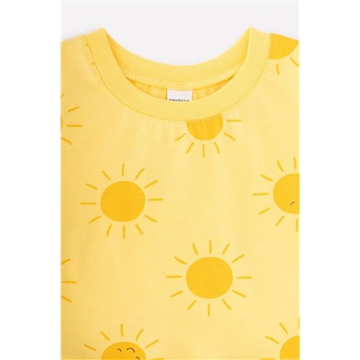 Платье для девочки Crockid К 5751 солнечный, солнышки-смайлики к1284