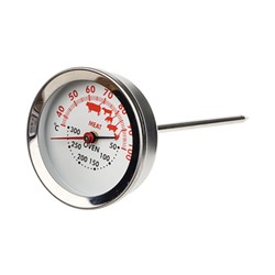 VETTA Термометр для духовой печи и мяса 2 в 1, нерж.сталь, KU-007