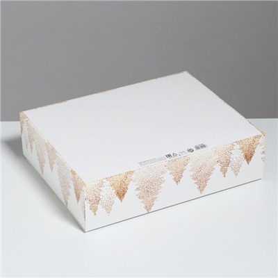 Складная коробка подарочная «Сказочного нового года», 31 × 24,5 × 9 см
