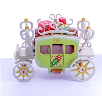 Елочная игрушка, сувенир - Карета крытая 360-5