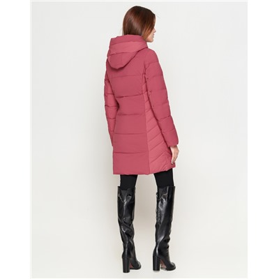 Фирменная молодежная женская розовая куртка Braggart “Youth” модель 25085