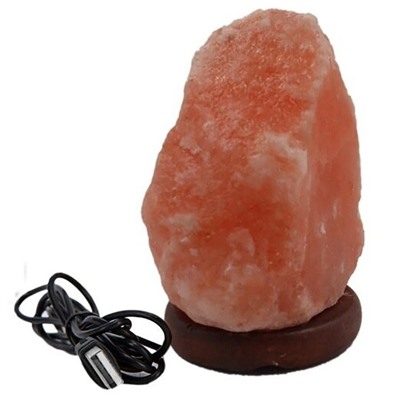 Солевая лампа Скала USB Himalayan Salt Lamp USB Natural