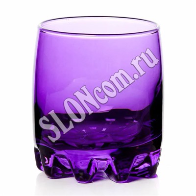 Стакан "Enjoy purple" 200 мл фиолетовый низкий, Pasabahce (12 шт. в упаковке)