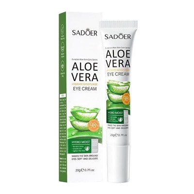 Увлажняющий крем для области вокруг глаз с экстрактом Алоэ Вера SADOER Hydrate Moisturize Eye Cream 20g