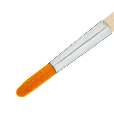 Кисть Синтетика Круглая № 7 (диаметр обоймы 7 мм; длина волоса 24 мм), деревянная ручка, Calligrata