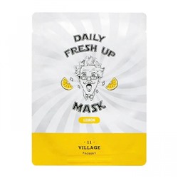 Daily Fresh UP Mask Lemon Осветляющая маска с экстрактом лимона