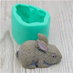 Силиконовый молд 3D Крольчонок