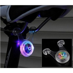 Силиконовый велосипедный задний фонарь Spokelight, 6х3,5см