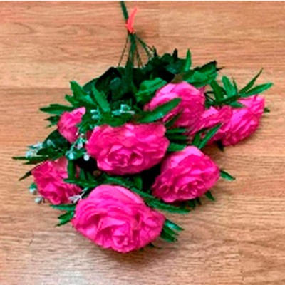 Букет искусственных цветов розы 58 см е47