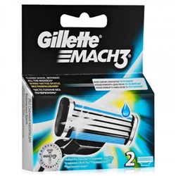 Gillette Mach3, 2 шт