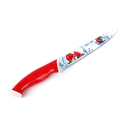 Нож кухонный универсальный, антиналипающее покрытие, чехол,  лезвие 20см, 120гр, SP-251