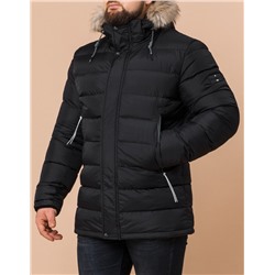 Куртка теплая мужская черного цвета модель 29433