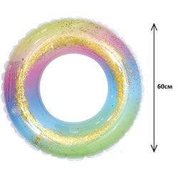 Надувной круг Голография Блеск 60 см
