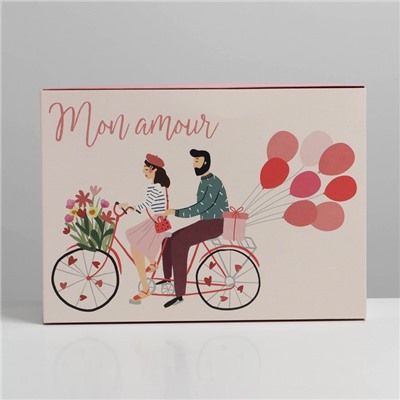 Коробка складная «Любовь», 25 × 18 × 10 см