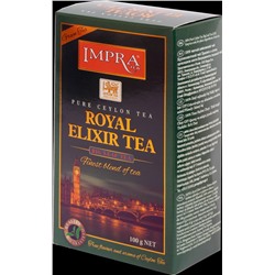 IMPRA. Royal Elixir. Зеленый чай 100 гр. карт.пачка