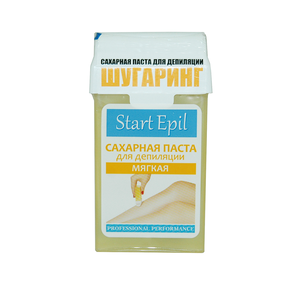 Сахарная паста для депиляции в картридже start epil мягкая 100 гр aravia