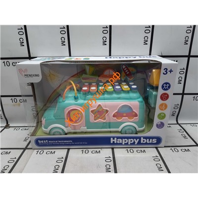 Развивающая игрушка ксилофон Автобус в ассортименте HE8019 / MX010 / HE8023, HE8019/MX010