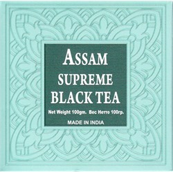 Чай чёрный крупнолистовой Assam Supreme Black Tea 100 гр.