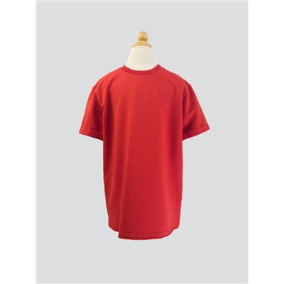 Платье-футболка, 2322, красное