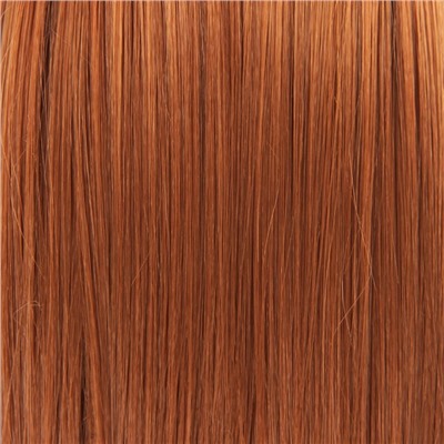 Волосы - тресс для кукол «Прямые» длина волос: 15 см, ширина:100 см, цвет № 30