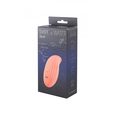 Вибратор Lola games Shape of water Shell 8681-00Lola