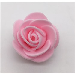 051-9312 Розочки из фоамирана 3.5 см (12 шт.) - розовые