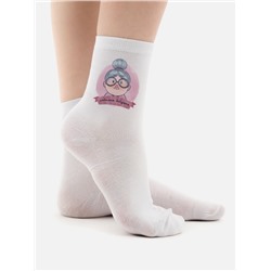 Женские носки "Бабушка (акварель)"