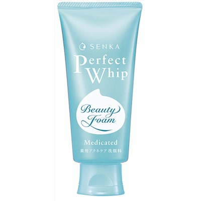Лечебная очищающая пенка против акне и огрубения кожи Shiseido Hada-Senka Perfect Whip Acne Care