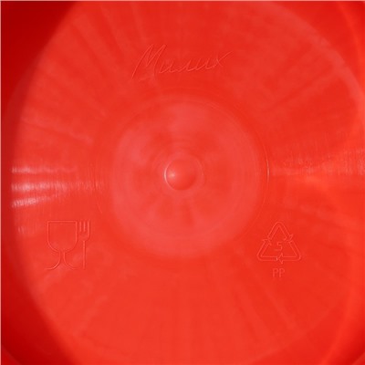 Сыродельница «Мини», d=12 см, внешний d=14 см, цвет красный
