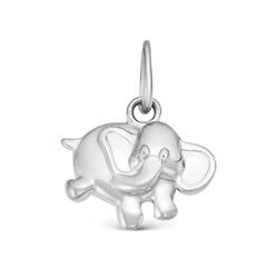 Серебряная подвеска "Слоненок" - 764
