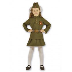 Военный костюм для девочки