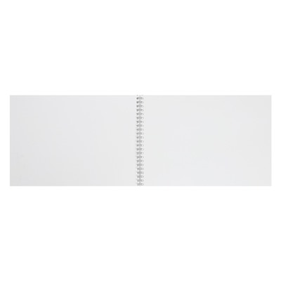 Альбом для рисования А4, 32 листа на гребне "Эскиз", обложка мелованный картон, глянцевая ламинация, текстура, блок 100 г/м²