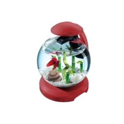 Tetra Cascade Globe 6 8 л.  бордовый аквариум  LED свет  фильтр