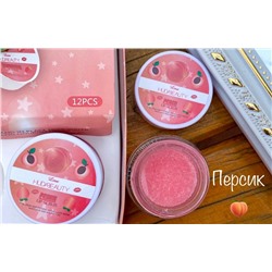 Скраб для губ LOVE HUDA BEAUTY Lip Scrub персик 15гр