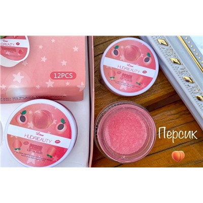 Скраб для губ LOVE HUDA BEAUTY Lip Scrub персик 15гр