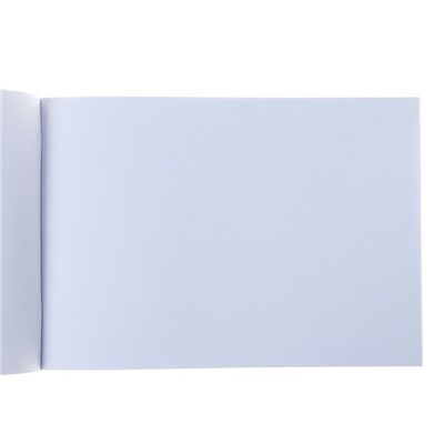 Альбом для рисования А4, 24 листа на скрепке "Акварельные пейзажи", бумажная обложка, блок 100 г/м2
