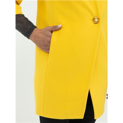 Рокси  демисезонное пальто  (желтое )