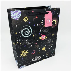Подарочный пакет(M) "Space", (03)
