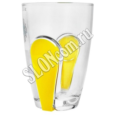 Набор стаканов "Snap" 3 штуки 260 мл желтые, Pasabahce