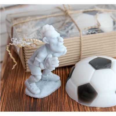 Подарочный набор мыла ручной работы Футболисту Milotto арт.004205