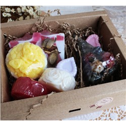 Десертный - набор мыла ручной работы в подарок арт.Milotto003051