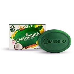 CHANDRIKA Original Soap, Active Ayurveda (ЧАНДРИКА ОРИДЖИНАЛ мыло аюрведическое для ванны и тела), 70 г.